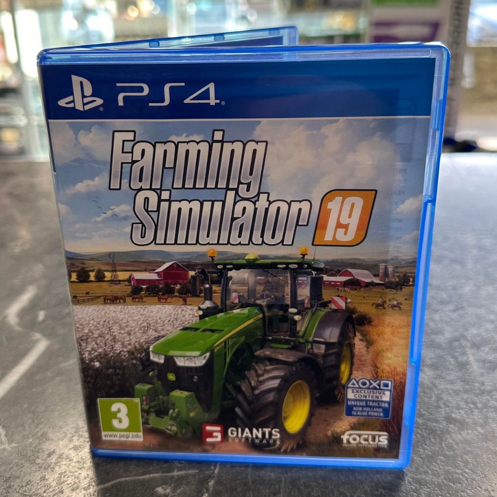 Boîte/étui Vide ONLY Pour Farming Simulator 19 Prime Edition PS4 - Carton Seul (pas Le Jeu) - Occasion